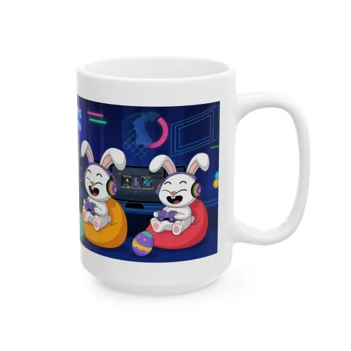 Gamer's Heaven Ceramic Mug - Perfect for Gaming Enthusiasts - 11oz & 15oz - Image 4