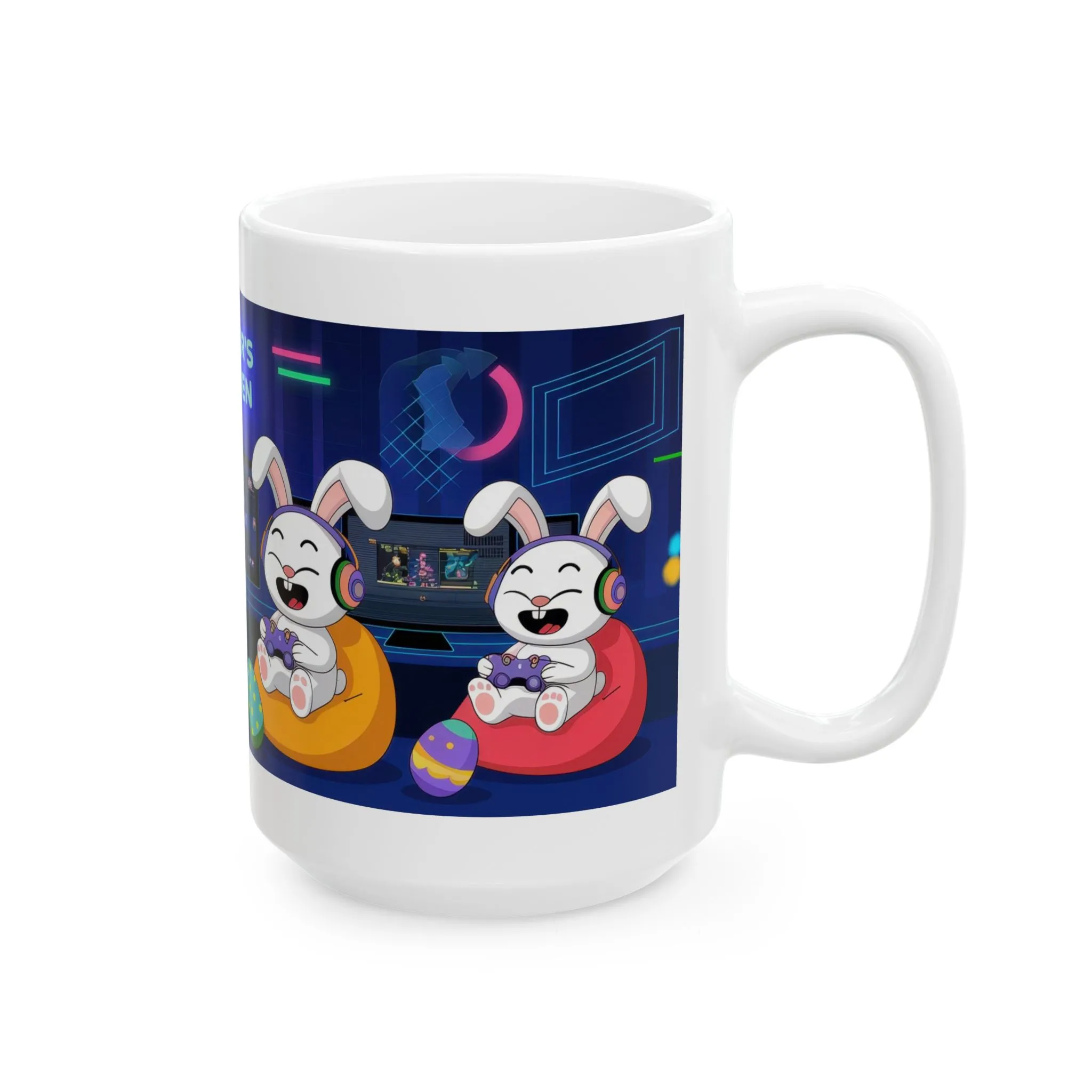 Gamer's Heaven Ceramic Mug - Perfect for Gaming Enthusiasts - 11oz & 15oz - Image 4
