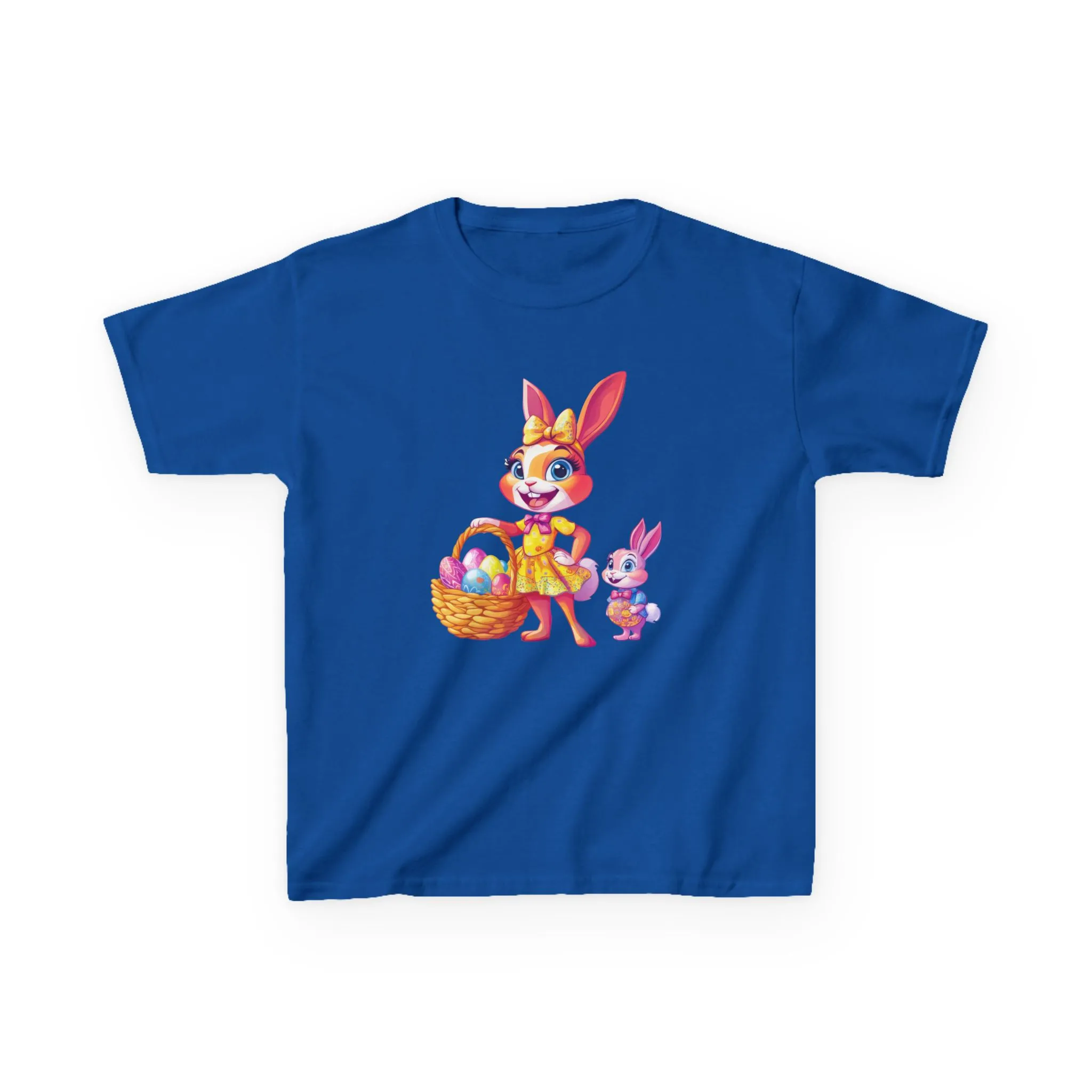 Easter Bunny Kids Tee - Cute Cotton T-Shirt for Spring Celebrations - Image 22
