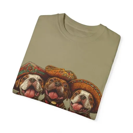 Funny Pug Party T-Shirt - Unisex Garment-Dyed Tee for Dog Lovers - Image 18