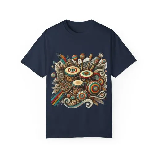 Colorful Bohemian Music Festival T-Shirt - Image 41