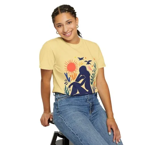 Eco-Friendly Unisex Graphic T-Shirt - Nature-Inspired Design for Mindfulness - Image 20