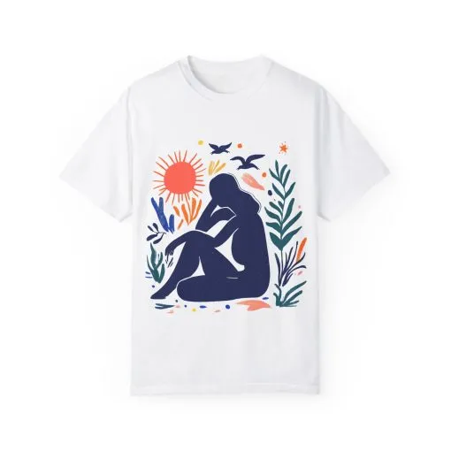 Eco-Friendly Unisex Graphic T-Shirt - Nature-Inspired Design for Mindfulness - Image 2