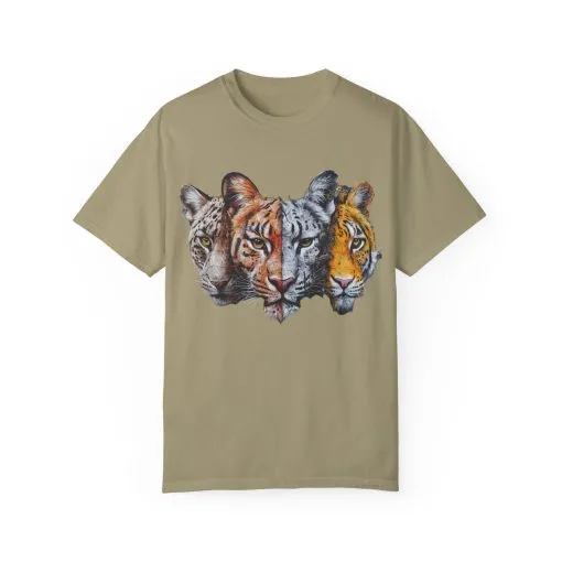 Wildlife Fusion Unisex Garment-Dyed T-Shirt - Image 9