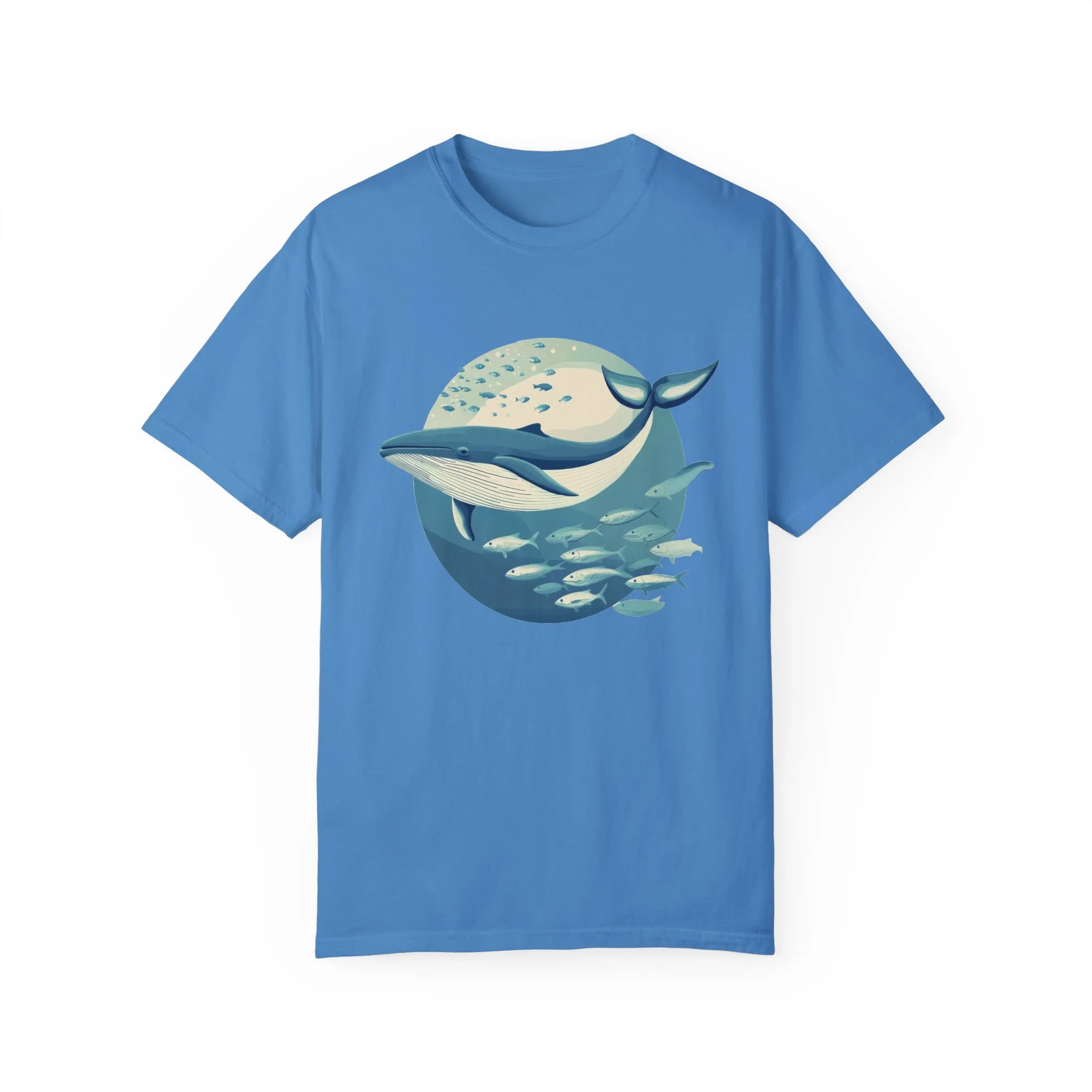 Whale Watching Unisex Garment-Dyed T-Shirt | Ocean Lover's Tee - Image 29