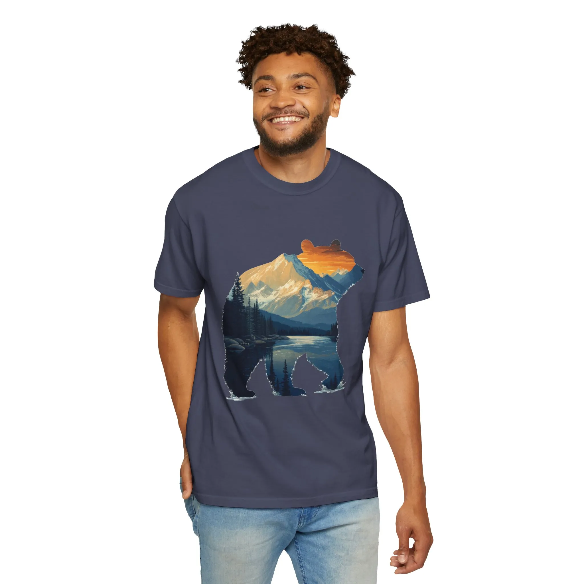 Mountain Bear Graphic T-Shirt | Nature Lover Apparel - Image 32