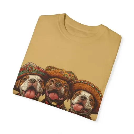 Funny Pug Party T-Shirt - Unisex Garment-Dyed Tee for Dog Lovers - Image 10