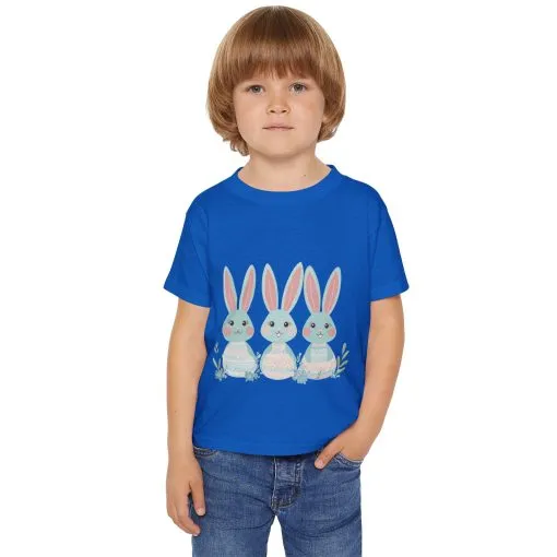 Cute Bunny Toddler T-Shirt for Easter Celebrations - Image 8