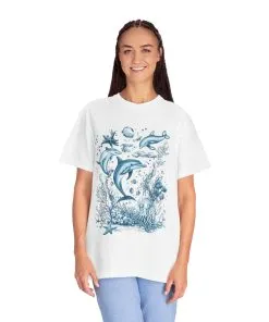 Ocean exploration t-shirt with a stunning marine ecosystem design