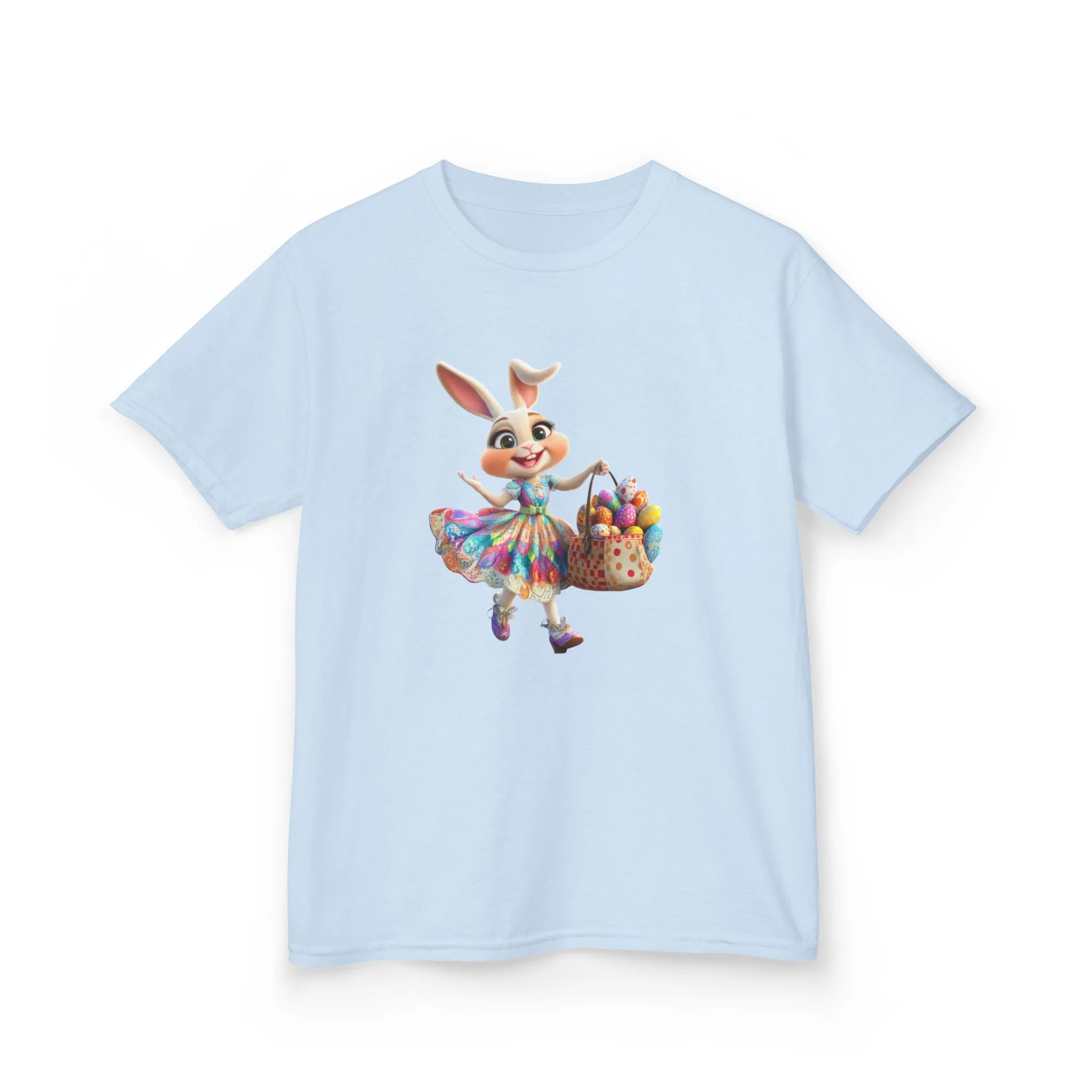 Easter Bunny Kids Tee - Cute Cotton T-Shirt for Spring Celebrations - Image 17
