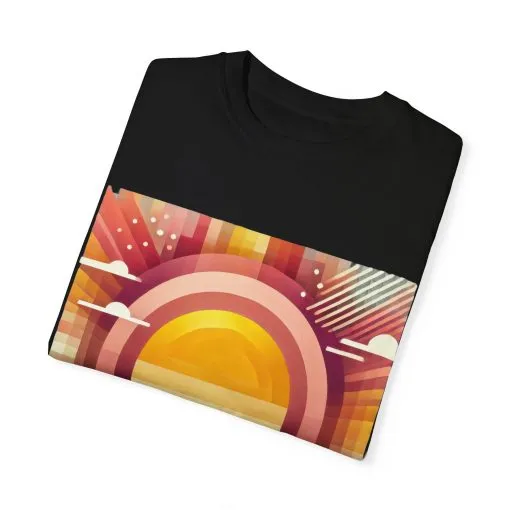 Retro Sunset Unisex T-Shirt - Beach Vibes Tee for Summer Adventures - Image 22