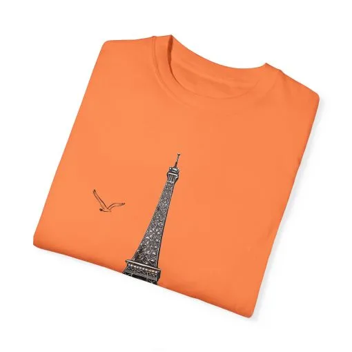 Eiffel Tower Graphic Unisex T-Shirt - Parisian Style Tee - Image 10