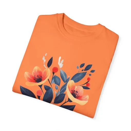 Floral Design Unisex T-Shirt - Perfect for Spring Celebrations - Image 6