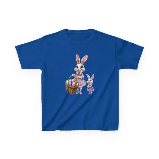 Easter Bunny Kids Tee - Adorable Rabbit Design for Spring Celebrations - Image 22