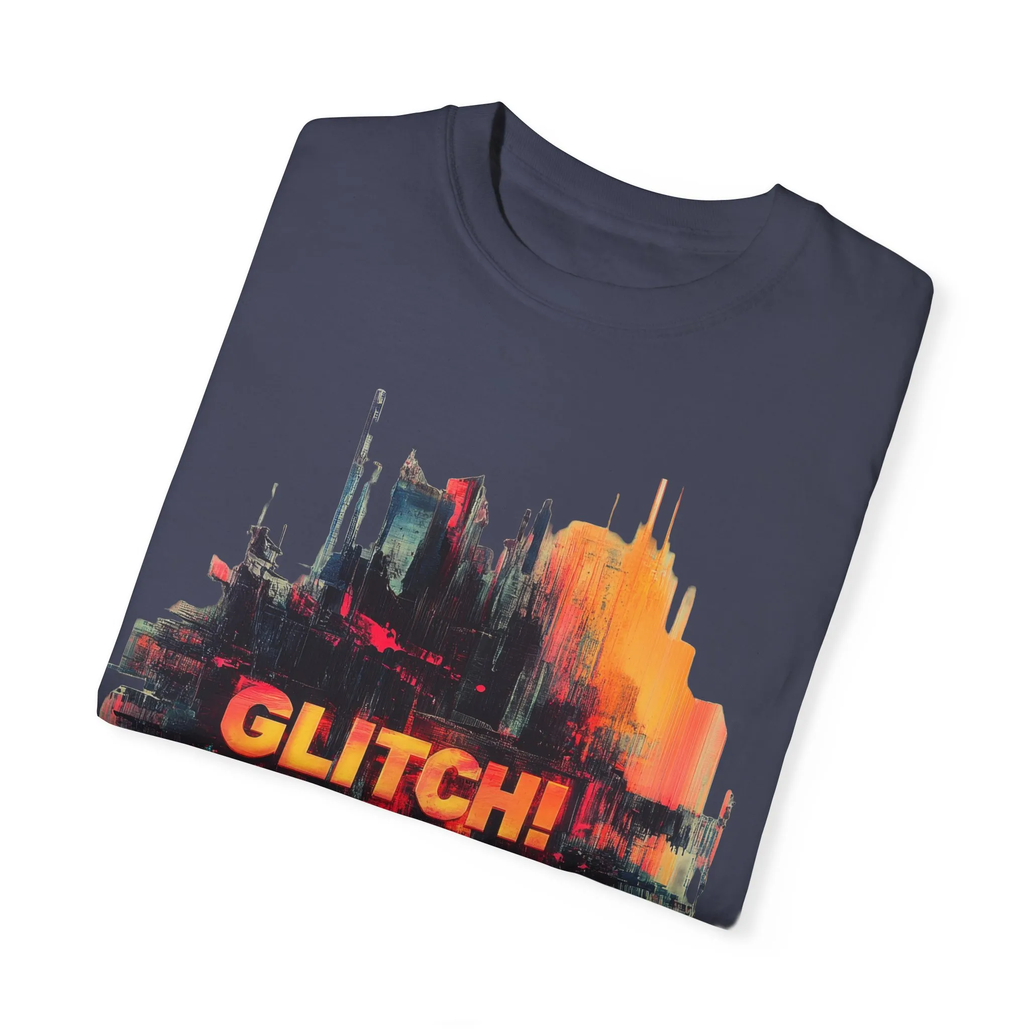 Trendy Unisex ‘GLITCH!’ T-Shirt - Vibrant Streetwear Inspired Tee - Image 22