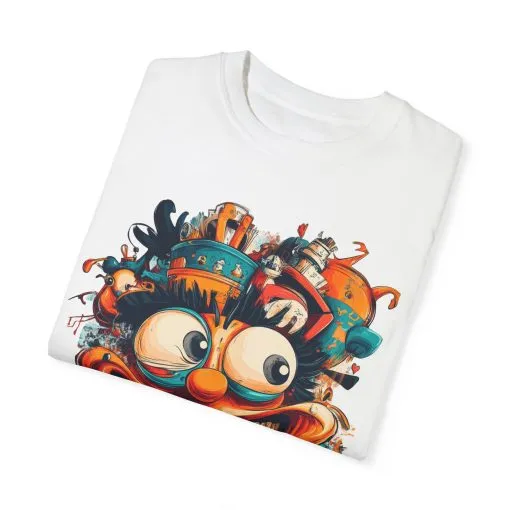 Whimsical Clown Graphic Unisex T-Shirt - Fun and Playful Design for Festivals and Everyday Wear - Image 6