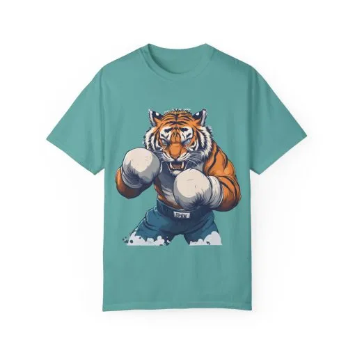 Fierce Tiger Graphic Unisex T-Shirt - Bold Boxing Design - Image 16
