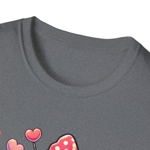 Cute Bunny Love Unisex Softstyle T-Shirt - Perfect for Valentine's Day and Spring Celebrations - Image 37