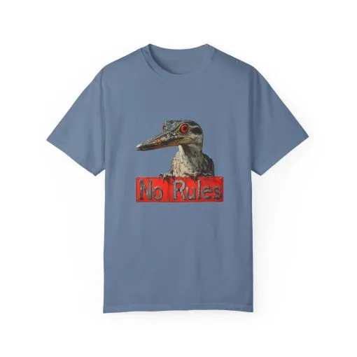 No Rules Unisex Garment-Dyed T-Shirt - Wild & Bold Graphic Tee - Image 21