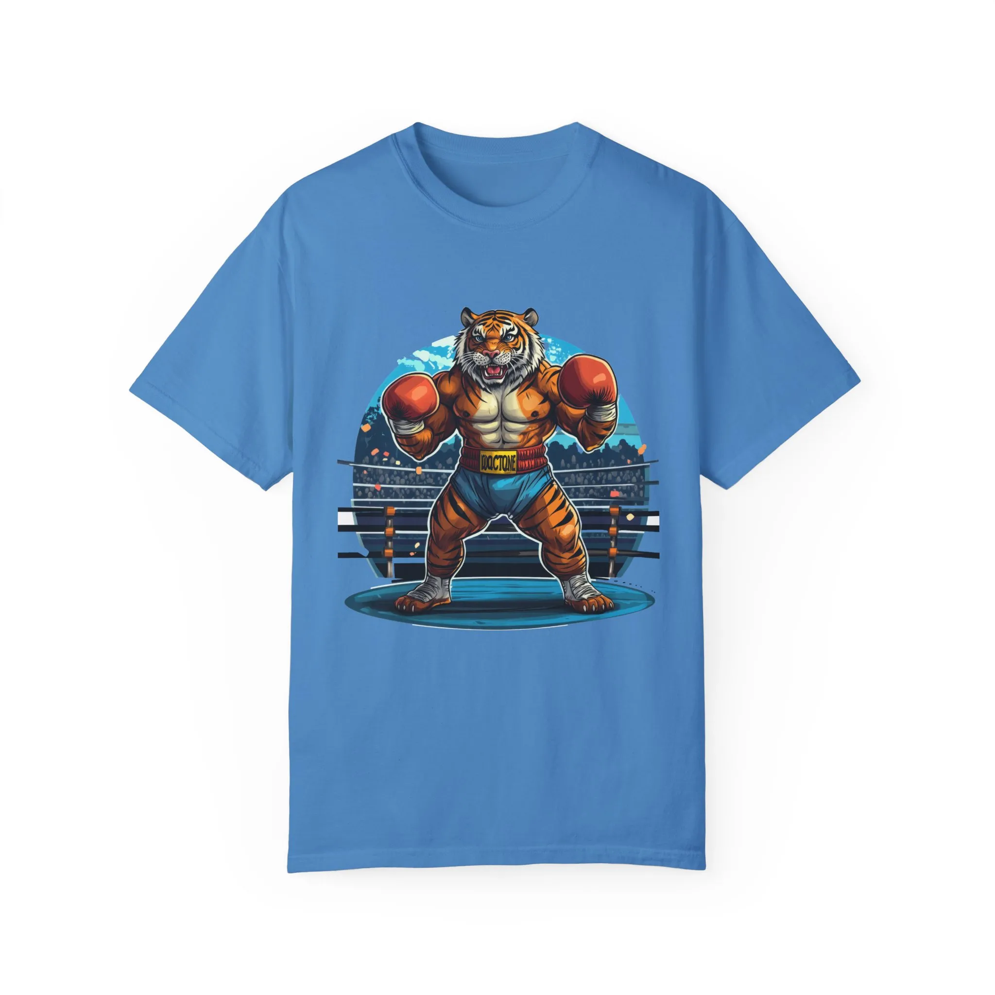 Boxing Tiger Unisex Garment-Dyed T-shirt | Sporty, Bold Graphic Tee for Animal Lovers - Image 29