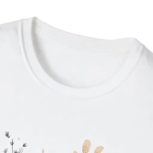 Easter Bunny Floral T-Shirt | Unisex Spring Apparel - Image 5