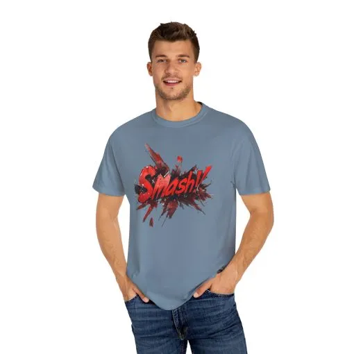 Unisex Smash Graphic T-Shirt – Trendy Casual Wear for Game Lovers - Image 19