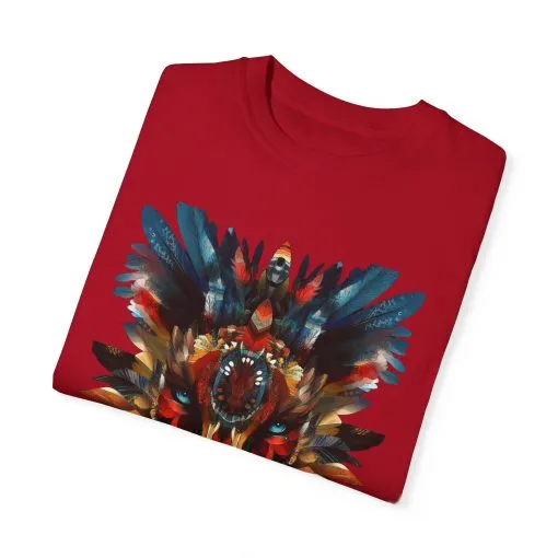 Vibrant Wolf Graphic Unisex T-Shirt - Nature Lover Apparel - Image 38