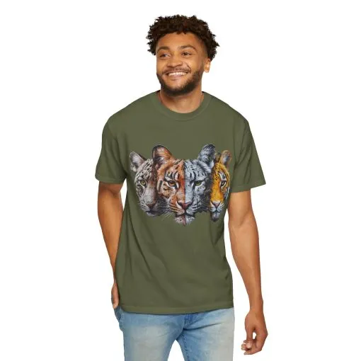 Wildlife Fusion Unisex Garment-Dyed T-Shirt - Image 24