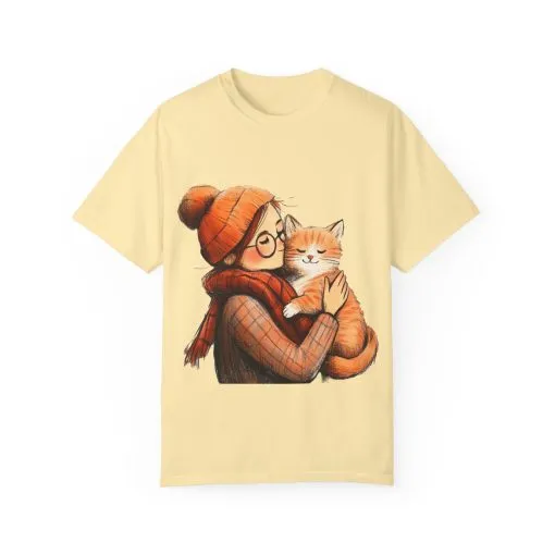 Elegantly Flowing Dance Silhouette Unisex Garment-Dyed T-Shirt - Image 15