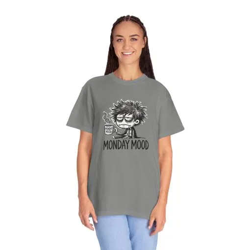 Unisex 'Monday Mood' Garment-Dyed T-Shirt - Perfect for Casual Days - Image 33