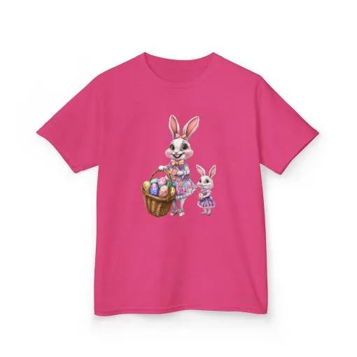 Easter Bunny Kids Tee - Adorable Rabbit Design for Spring Celebrations - Image 29