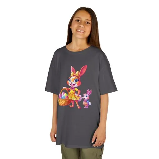 Easter Bunny Kids Tee - Cute Cotton T-Shirt for Spring Celebrations - Image 21