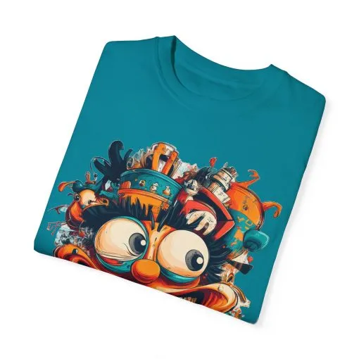 Whimsical Clown Graphic Unisex T-Shirt - Fun and Playful Design for Festivals and Everyday Wear - Image 10