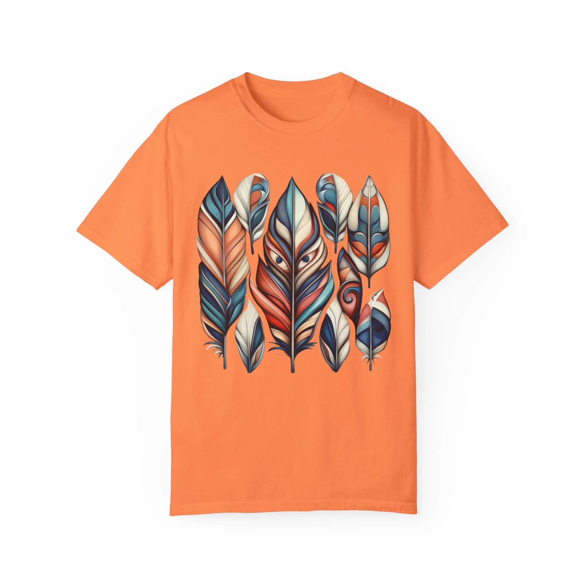 Bohemian Feathers Unisex T-Shirt - Artistic Nature Design - Image 6