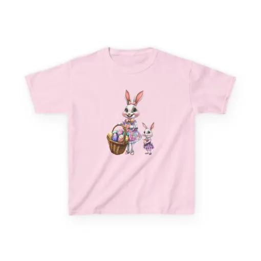 Easter Bunny Kids Tee - Adorable Rabbit Design for Spring Celebrations - Image 2