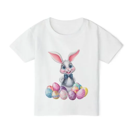 Easter Bunny Toddler T-Shirt | Cute Cotton Tee for Kids - Image 3