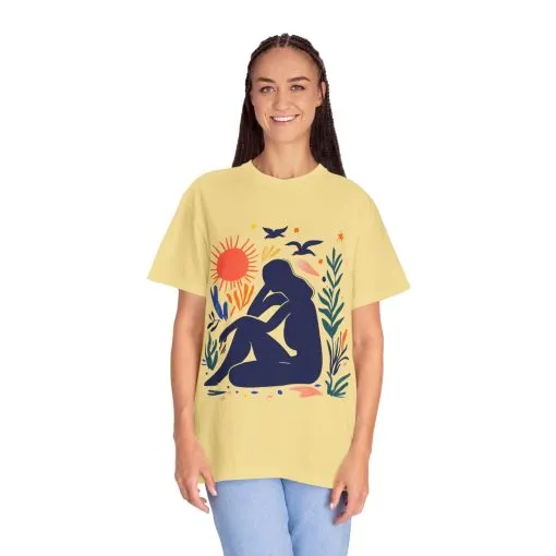 Eco-Friendly Unisex Graphic T-Shirt - Nature-Inspired Design for Mindfulness - Image 19