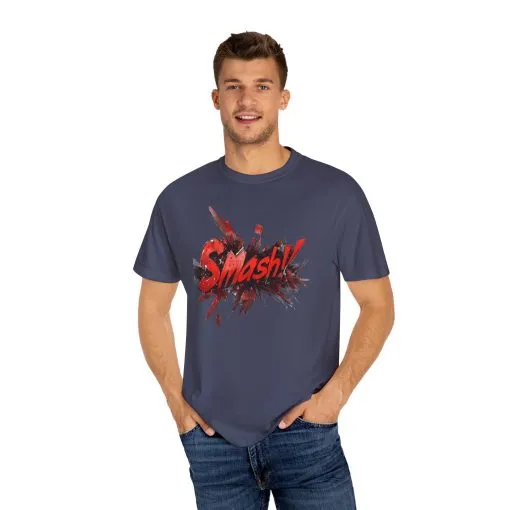 Unisex Smash Graphic T-Shirt – Trendy Casual Wear for Game Lovers - Image 23