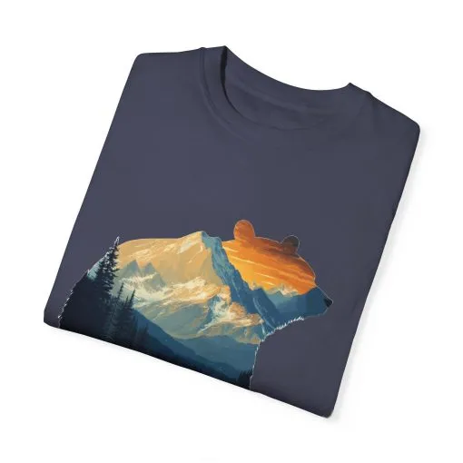 Mountain Bear Graphic T-Shirt | Nature Lover Apparel - Image 30