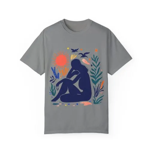 Eco-Friendly Unisex Graphic T-Shirt - Nature-Inspired Design for Mindfulness - Image 29