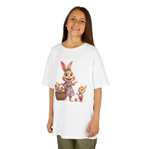 Easter Bunny Kids Tee - Fun and Colorful Heavy Cotton™ Shirt for Spring Celebrations - Image 6