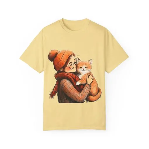 Elegantly Flowing Dance Silhouette Unisex Garment-Dyed T-Shirt - Image 31