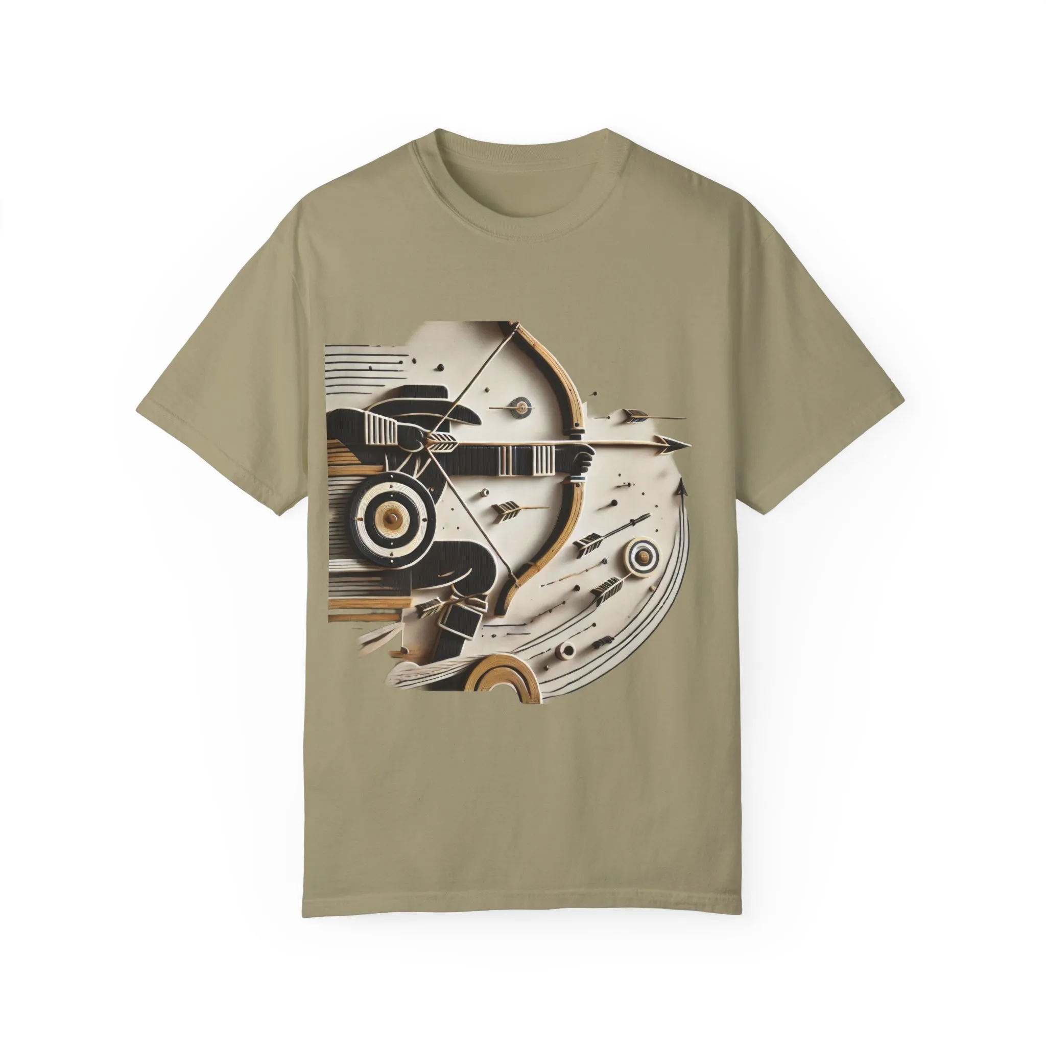 Retro-Inspired Unisex Garment-Dyed T-Shirt - Vintage Graphic Design - Image 13