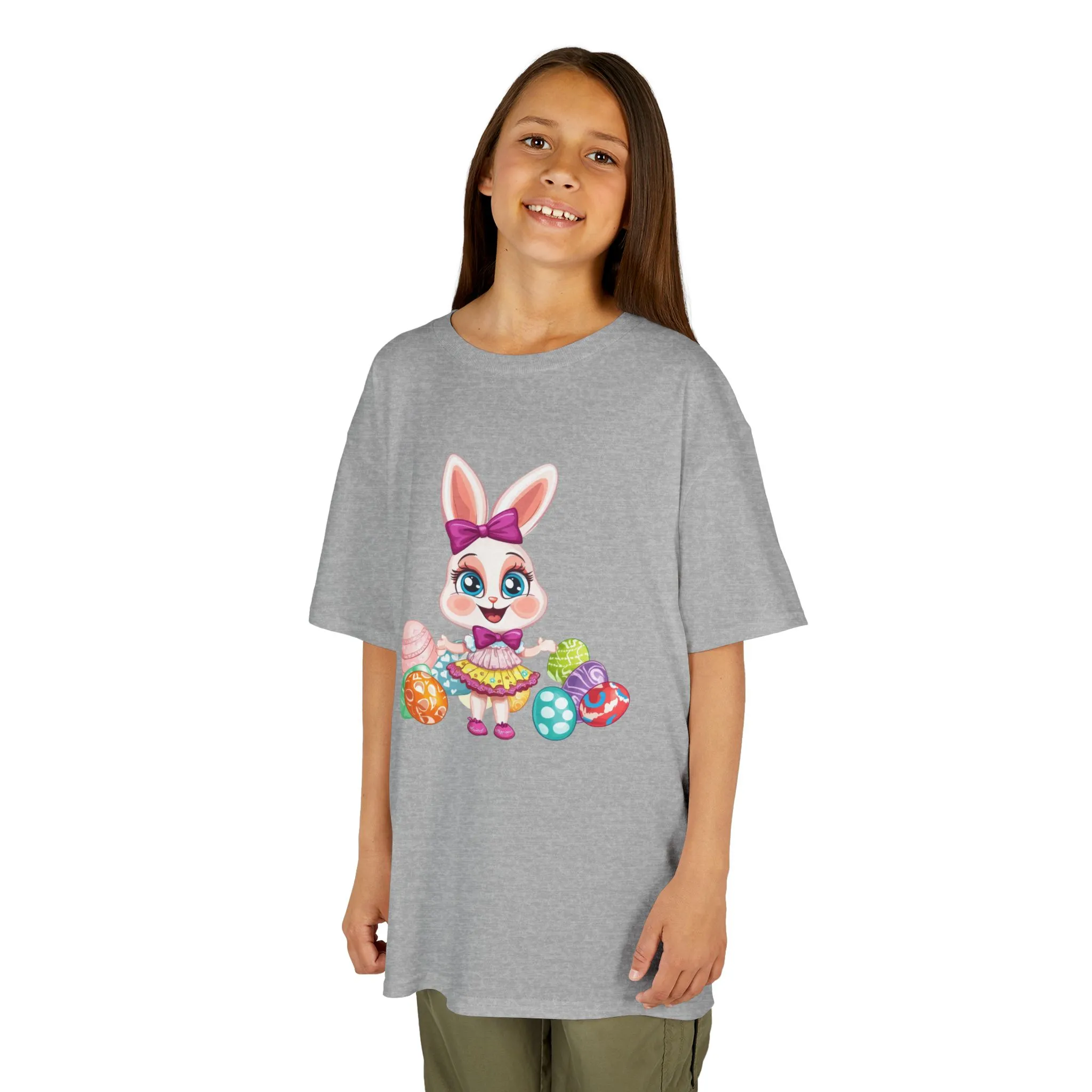 Easter Bunny Kids Tee - Cute Cotton T-Shirt for Spring Celebrations - Image 9