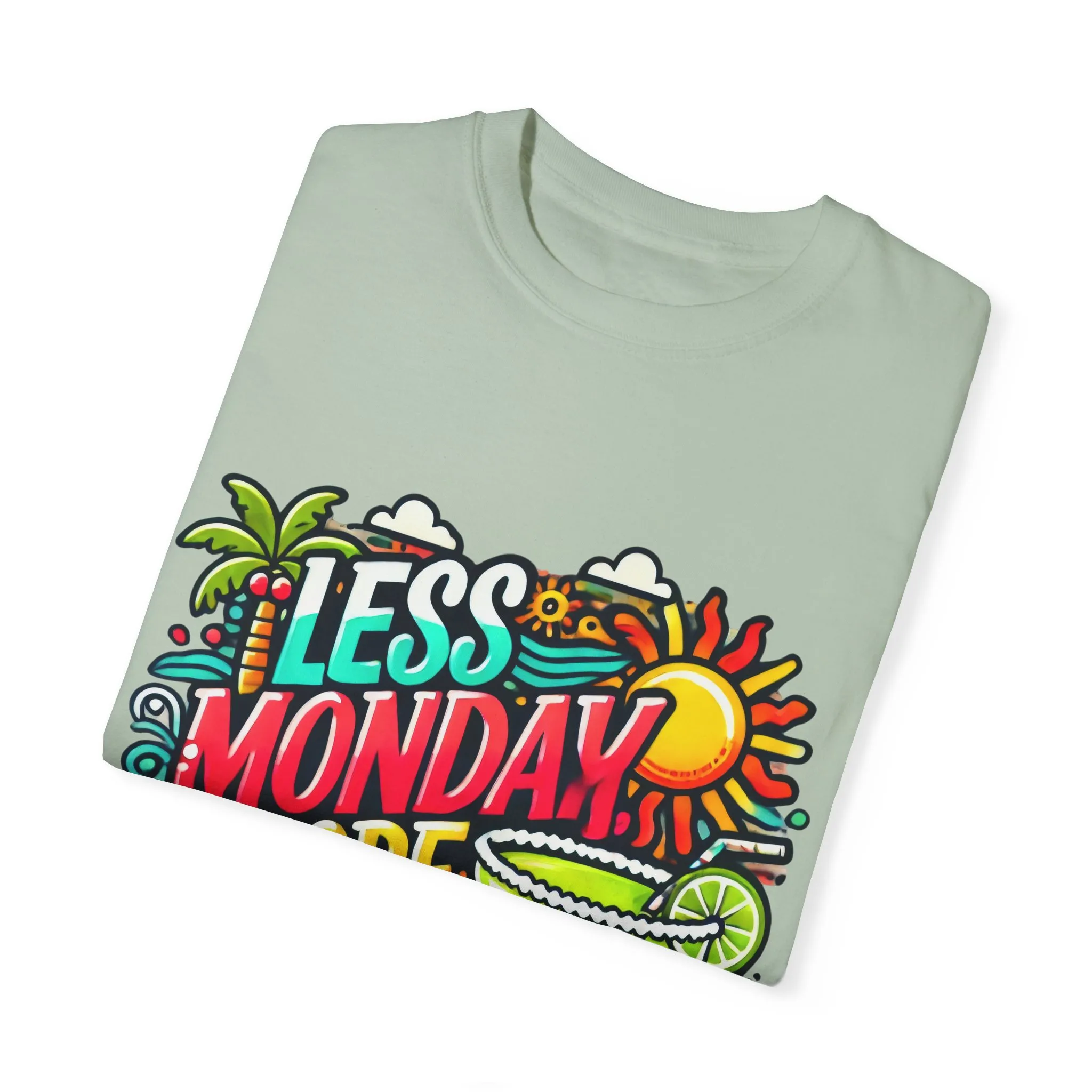 Less Monday More Margaritas Unisex T-Shirt - Fun Summer Vibes - Image 27