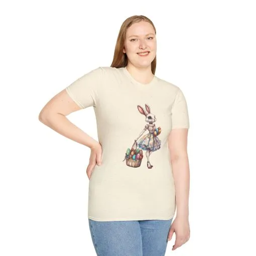 Easter Bunny Softstyle Unisex T-Shirt - Cute Spring Design for Holiday Celebrations - Image 25