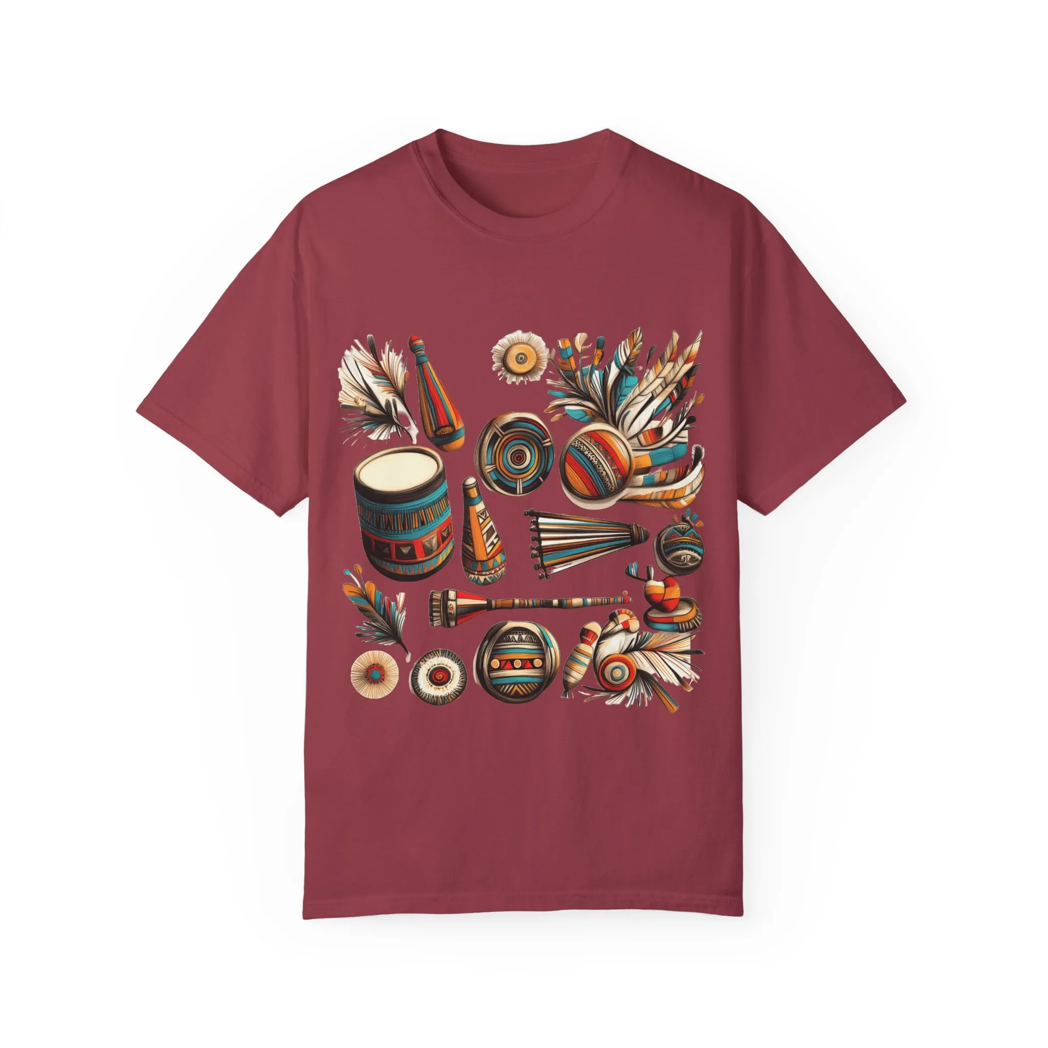 Unisex Garment-Dyed T-Shirt with Vibrant Musical Design | Perfect for Music Lovers & Festivals - Image 53