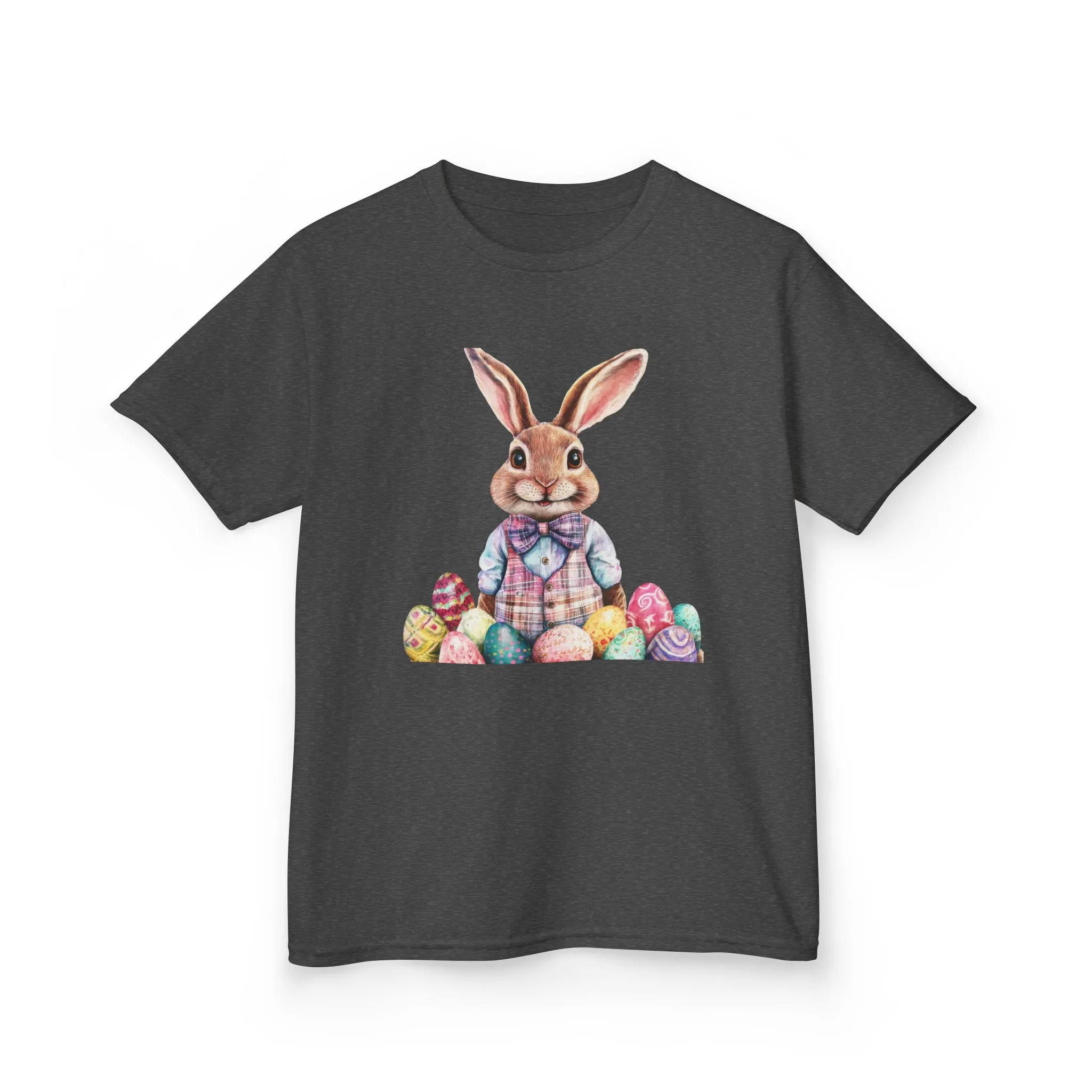 Easter Bunny Kids Heavy Cotton™ Tee - Cute Easter Celebration Shirt - Image 3
