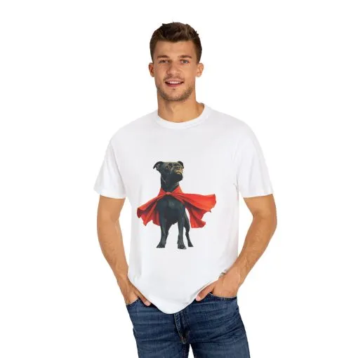 Hero Dog Unisex Garment-Dyed T-Shirt - Fun Pet Lover Tee - Image 7