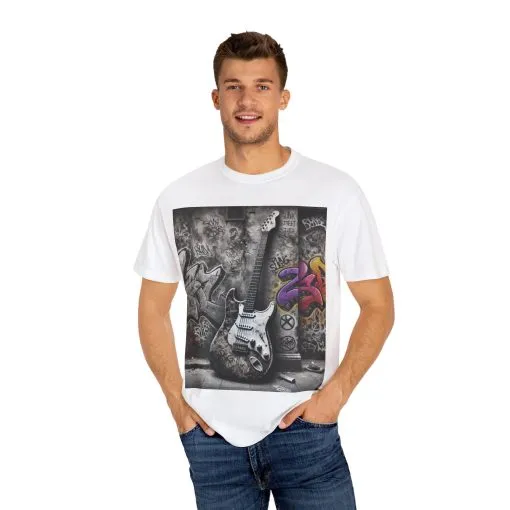 Rock Vibes Unisex Garment-Dyed T-Shirt - Perfect for Music Lovers - Image 7